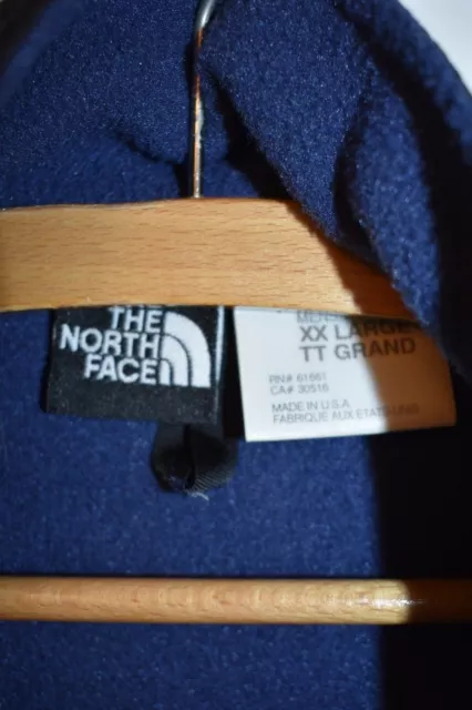 VINTAGE THE NORTH Face fleece jacket USA made men's size XXL $29.99 ...