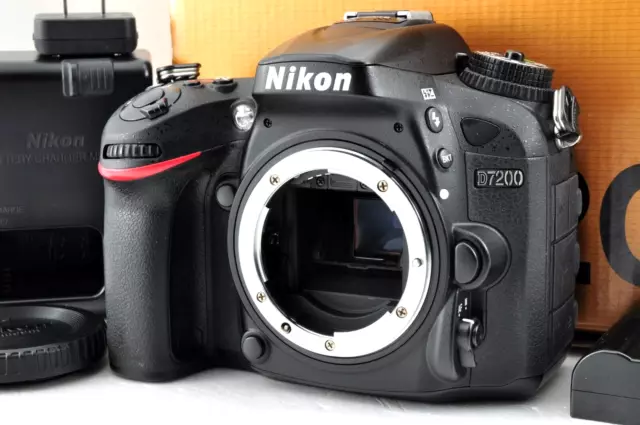 [Near Mint in Box] Nikon D7200 24.2MP Digital SLR Body APS-C from Japan #1883