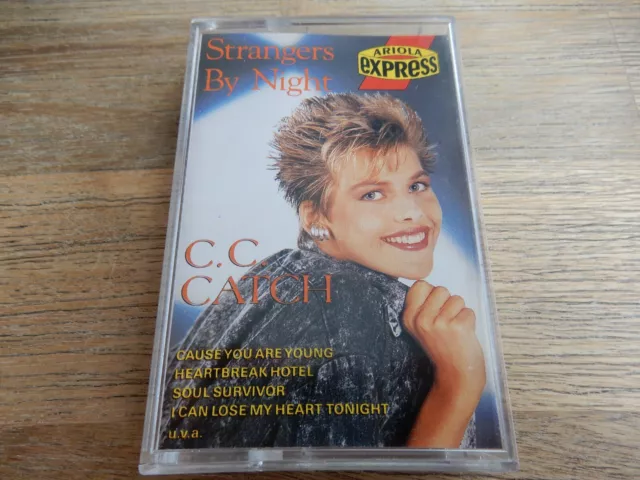 C. C. Catch Strangers By Night Musik Kassette Mc Tape 1987 Ariola Dieter Bohlen