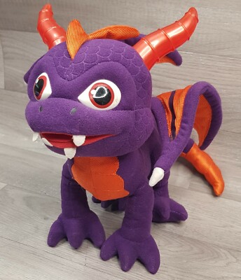 GRANDE Spyro il Drago Peluche Giocattolo morbido teddy 2012 ACTIVISION 12 pollici 