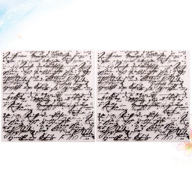 2 PIEZAS - Carpeta de grabado para hacer álbum de recortes y artesanía en papel