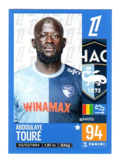 Sticker Panini Superfoot 1998/99 N°4 - Écusson Le Havre HAC - Neuf Non Collé