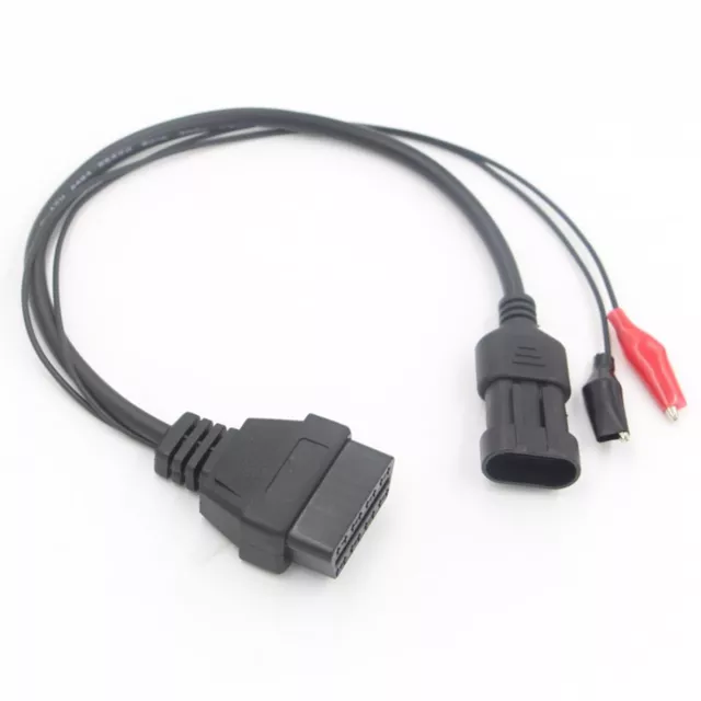 3 Pin to 16 Pin OBD2 Diagnostic Cable Adapter Connector for Fiat Alfa Lancia
