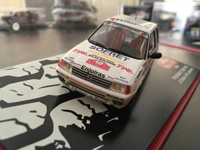 Peugeot 205 Rallye Holke 1988 - Ixo 1/43 - Édition Espagne - Neuve