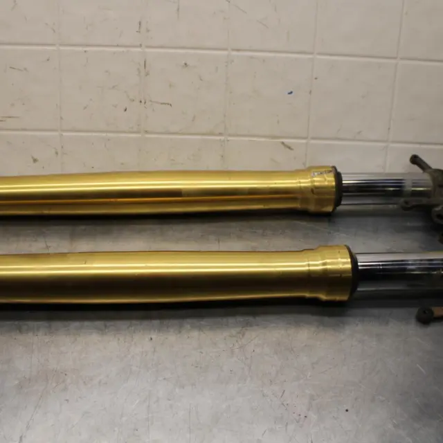 2015 Suzuki GSXR750 FRONT FORKS SHOCK SUSPENSION SET PAIR BB595