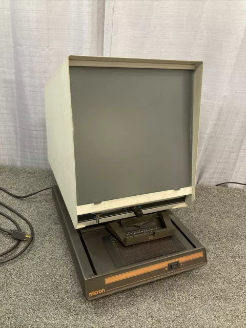 Micron 770A Microfiche Reader