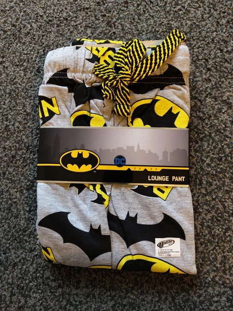Mens batman sales pyjama bottoms