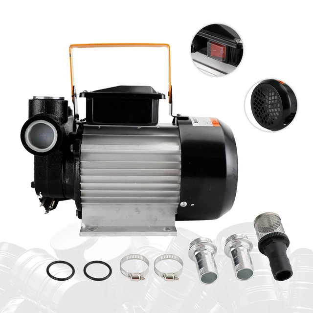 110V AC 550W Oil Diesel Electric Fuel Transfer Pump Self Priming 16GPM Pump V1