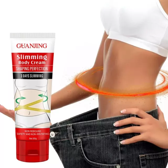 80g/3 Days Body Slimming Cream Weight Loss Anti Cellulite Fat Burning Shaping UK