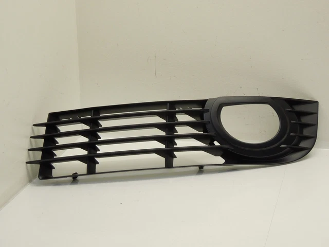 Calandre De Phare Antibrouillard Pour Audi A8 D3 2008-2010 - Pièce Après-vente Chromée, Pare-chocs Inférieur Gauche - 9