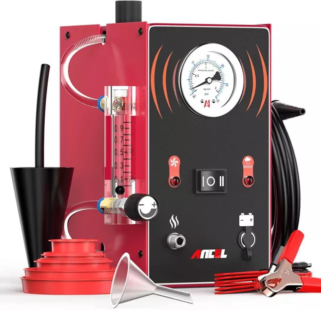 ANCEL S300 Smoke Machine EVAP Smoke Detector for Pipe Leak Tester with Air Pump