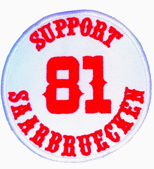 003 HELLS ANGELS Support 81 toppa patch "SUPPORTO 81 SAARBRUECKEN"