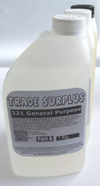 TRADE SURPLUS - 221 General Purpose Epoxy Resin System