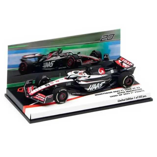 Kevin Magnussen Haas F1 Team VF-23 Formel 1 Saudi-Arabien GP 2023 1:43