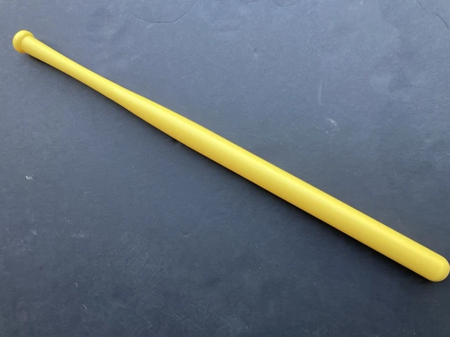Batte Wiffle Vintage Jaune 31,25 Pouces - 3ème Génération 1983-1991, Fabriquée Aux USA