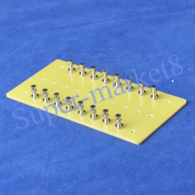 1pc 16 Lug Fiberglass Turret Tag Board for Guitar Tube Amp Audio HIFI Classic