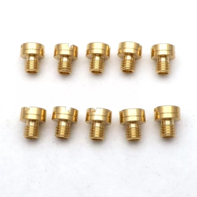 10X Large Round Main Jet 8mm Dead w/ 5mm Thread for Mikuni RS TM Carb 112.5-135