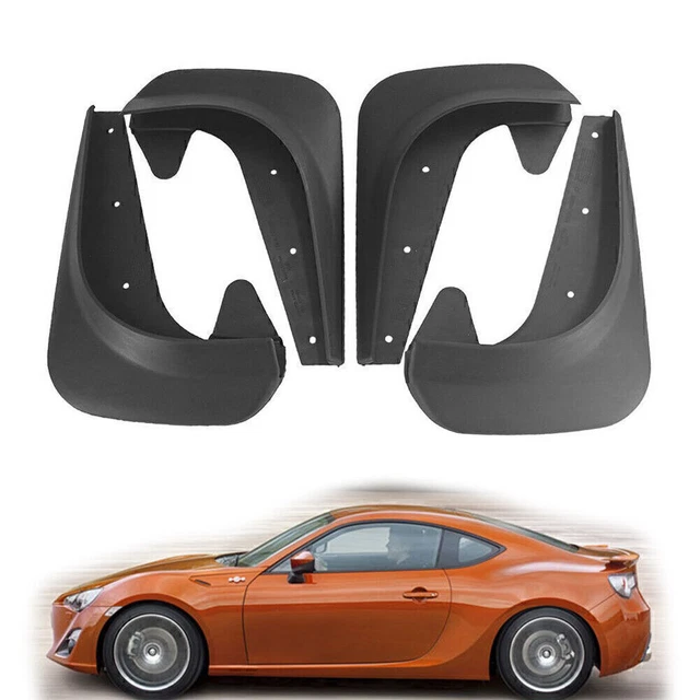 Parafanghi universali 4 pz per paraspruzzi fango Honda Brio City Fit Jazz HR-V