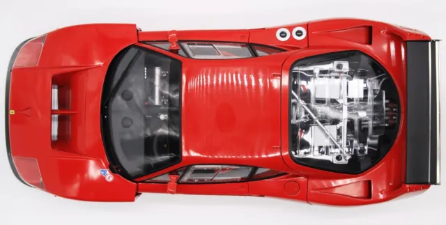 Ferrari F40 Competizione Scala 1:8 Assemblato Da Modellista - Perfetto