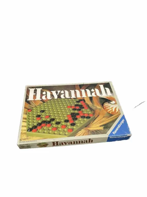 Havannah Brettspiel Ravensburger Spiel des Jahres 1981 altes Design Vintage