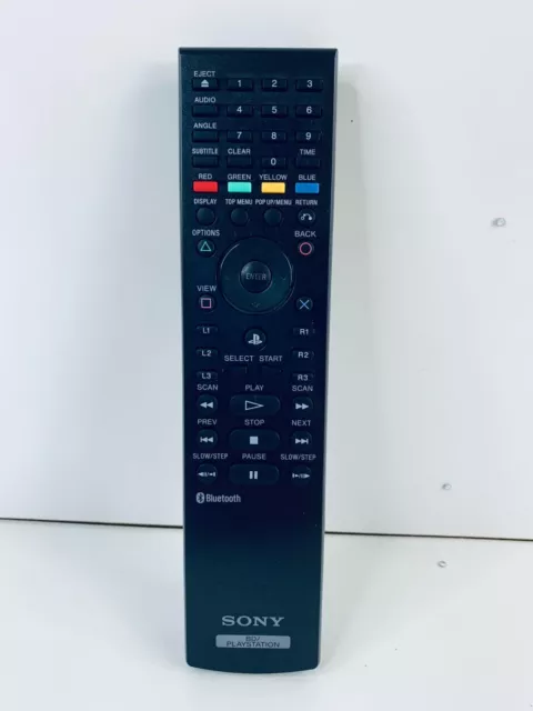 Genuine Sony PS3 PlayStation 3 BD DVD Remote Control CECHZR1A - Fast Post