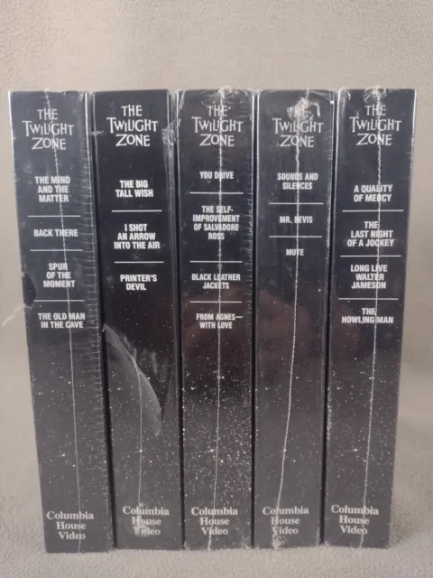 Twilight Zone VHS Lot of 5 NEW 1988 (#1)