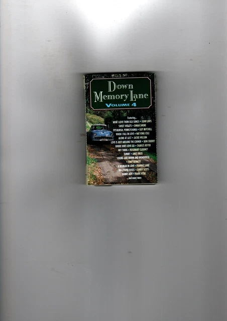 Down Memory Lane - Volume 4 - Cassette Tape - (Check Multiple Buys)