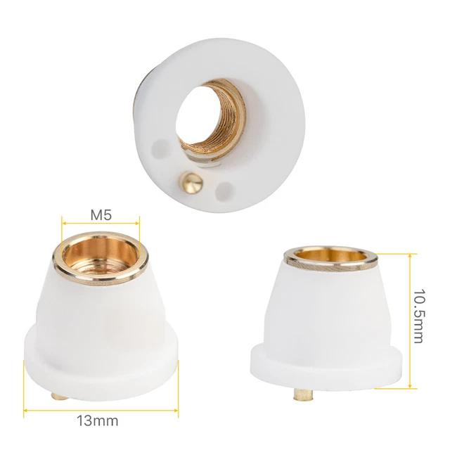 Cloudray  WSX Laser Head Laser Ceramic Nozzle Holder Nozzle Connect Ceramic Part
