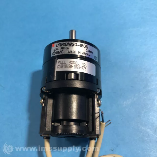 SMC Pneumatics CDRB1BW20-180S-R73 Vane Type Rotary Actuator FNOB 3