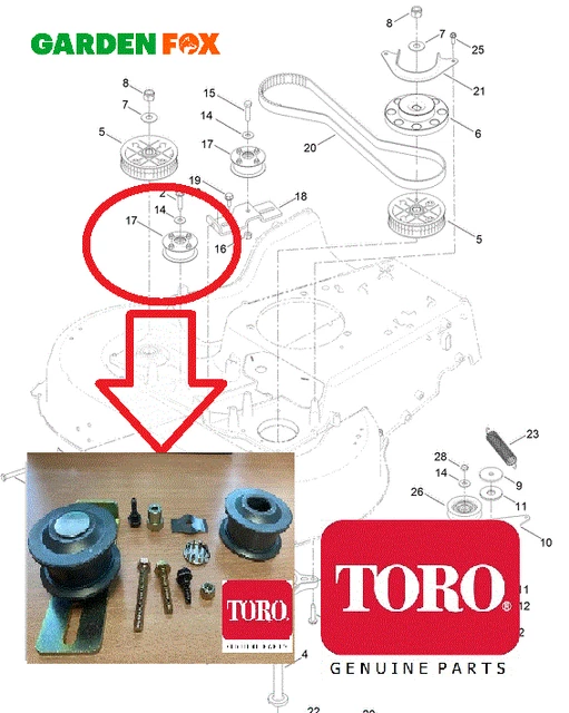 Toro timemaster hotsell belt diagram