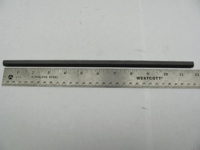 Carbon Graphite EDM Hexagon Bar Stock 0.350"x11.75"