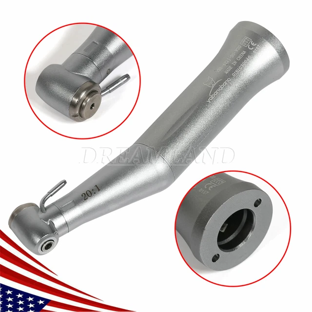 Push Button Dental Ratio 20:1 Contra Angle Handpiece for NSK S SG20