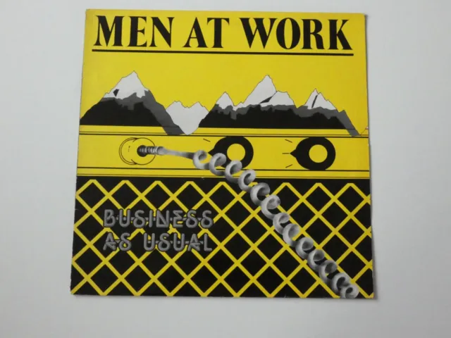 Men At Work - Business As Usual - 1982 A1 / B1 - Vinyl Record - Cleaned & Tested