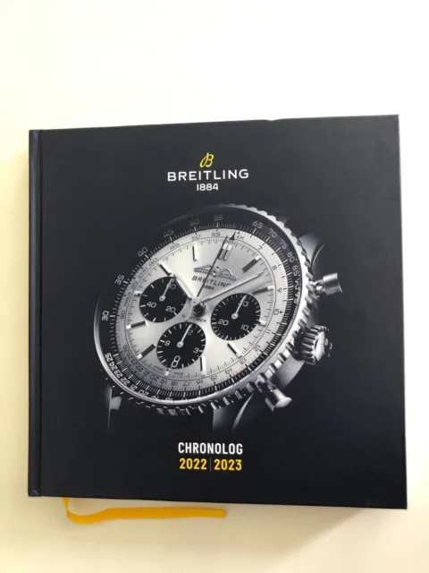 BREITLING 1884 CHRONOLOG 2022-2023 Watch Hardcover Catalog New $18.00 ...