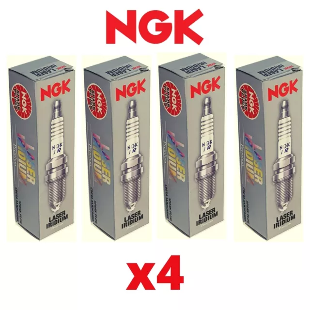 4 bujías de iridio NGK para FORD FOCUS III 2.0 12->18 R9DA R9DB R9DC R9DD