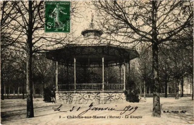 CPA CHALONS-sur-MARNE (Marne) - Le Kiosque (245208)