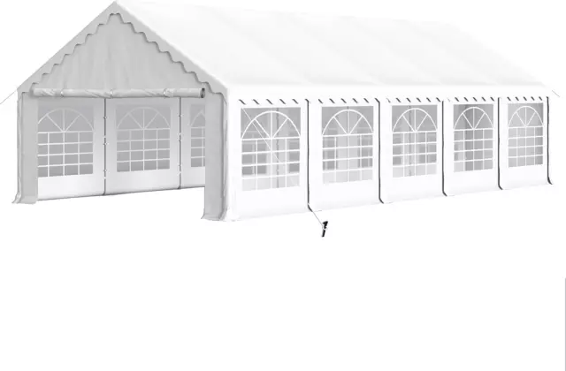 PHI VILLA 32'X16' Outdoor Heavy Duty Party Tent Large Commercial Canopy Wedding