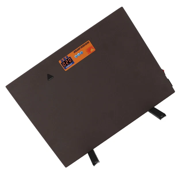 Chicken Coop Heater Brown Manual Control Anti Dumping Chicken Heater AU Plug