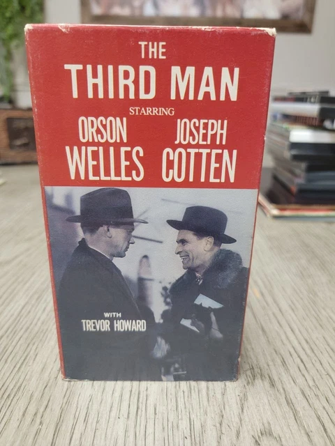 THE THIRD MAN (VHS, 1949) Orson Welles Joseph Cotten *BUY GET