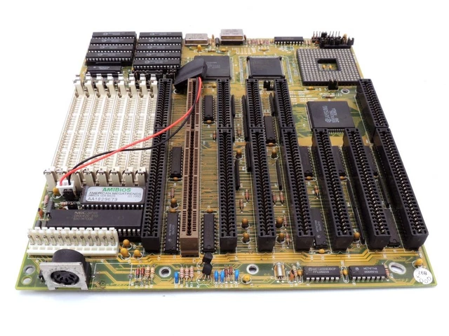 Micro Plus Computer 486 TARGET MICRO TYPHOON 486-386/ISA Socket 1 Motherboard PC Mainboard ...