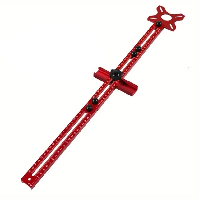 Gabinet De Fraisage Pour Rainure - Alliage Aluminium, 58 Cm, Réglable, Pour Défonceuse, Menuiserie