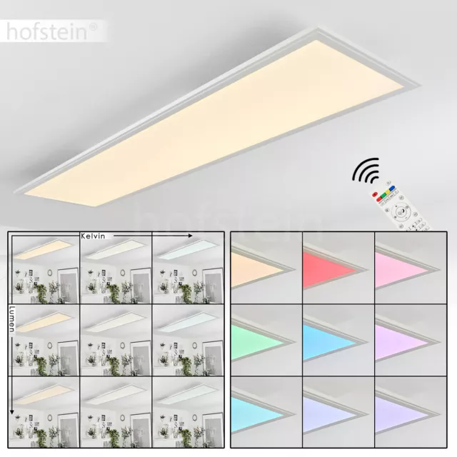 LED Decken Lampe Panel dimmbar Flur Wohn Schlaf Zimmer Leuchten Farbwechsler RGB