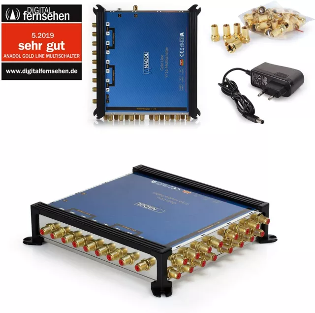 Anadol Gold Line versch. Multischalter für 1 - 2 Satelliten und 4-16 Ausgänge