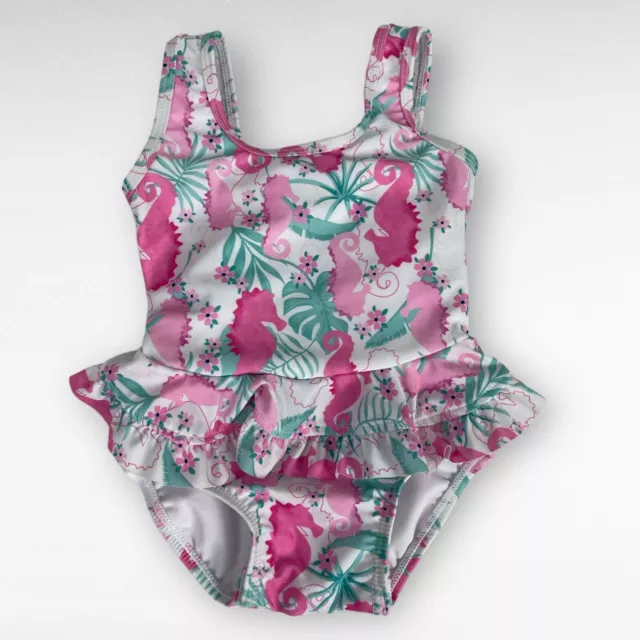 THE ORIGINAL FLAP Happy Baby Bathing Suit Swimsuit Floral Sleeveless ...