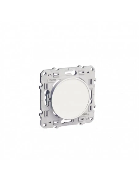 Obturateur Blanc à vis ODACE SCHNEIDER S520666