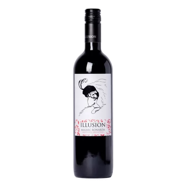 Illusion Malbec Bonarda 75Cl Red Wine Argentina Mendoza Plum And Blackberries