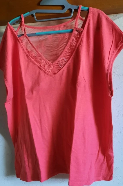 T-shirt Miss Captain Taille 5 (48-50) - Couleur Verte, Occasion En Excellent état
