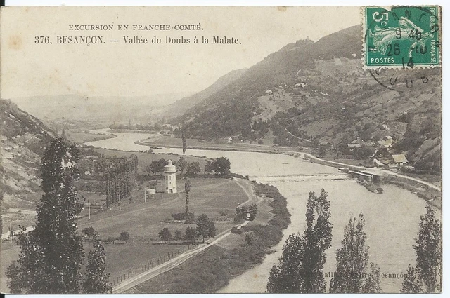 CPA - 25 - BESANCON - Vallée du Doubs à la Malate