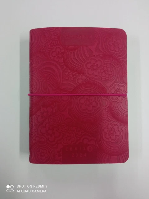 Agenda Diario Yourself 16 Mesi Giornaliera Mini Flower 2023/2024 - Comix
