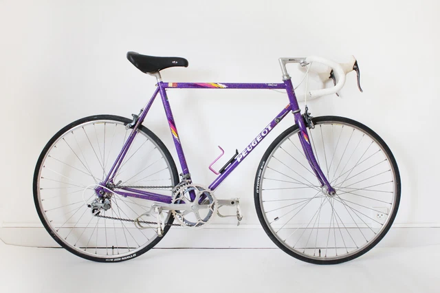 Vélo demi-course vintage Peugeot blanc - Taille M/L - Vélos